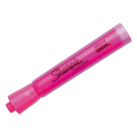 Sharpie Tank Style Highlighters, Pink Ink, Chisel Tip, Pink Barrel, PK12 25009